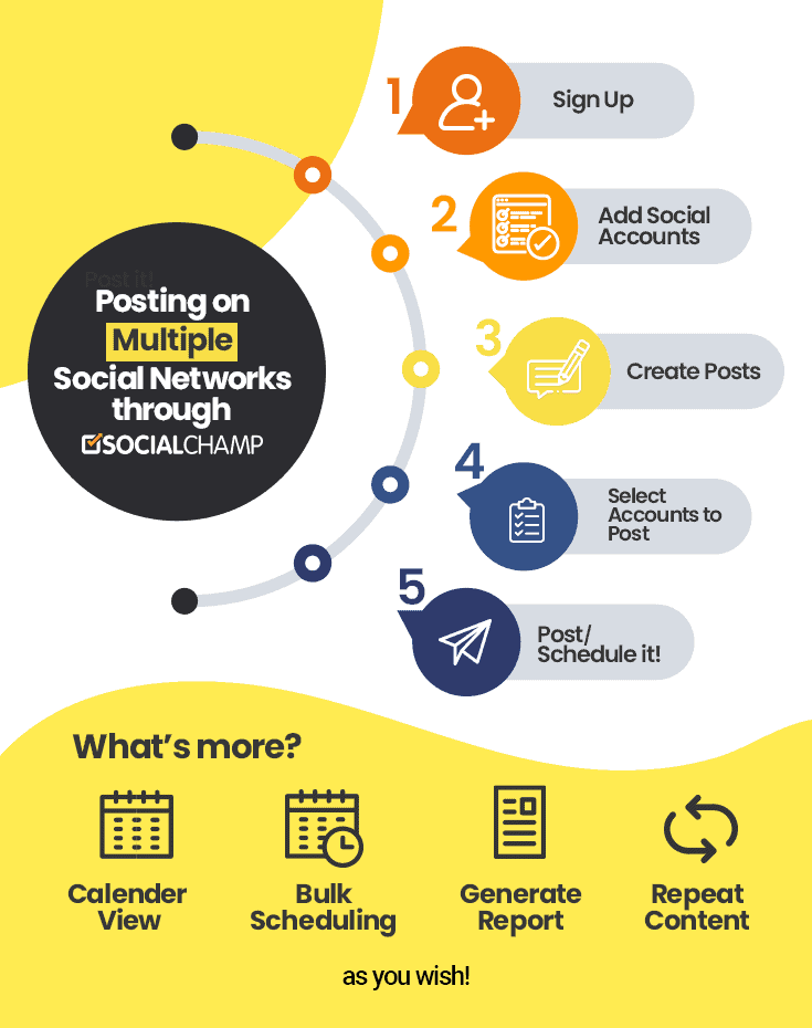 Post to Multiple Social Media Networks Through Social Champ