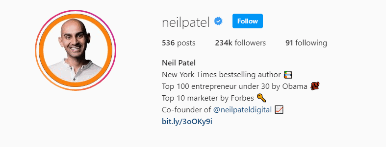 profile optimization Neil patel 3