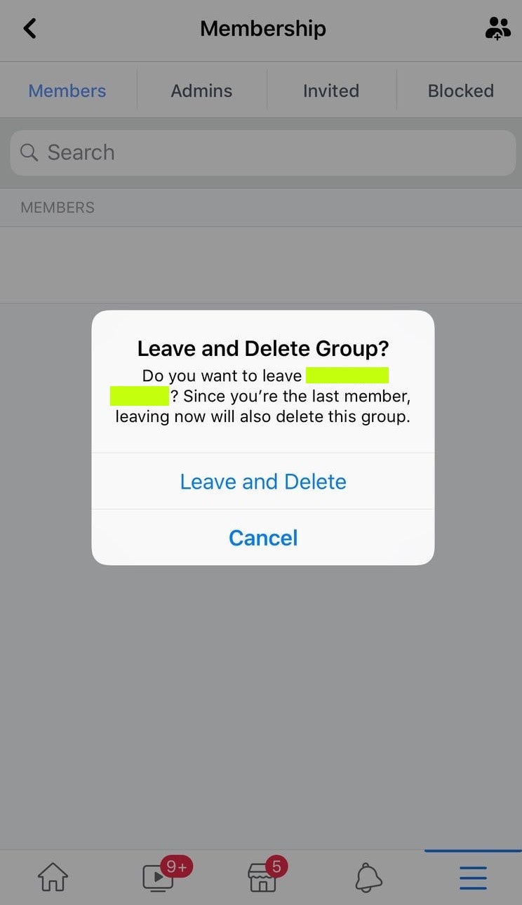 How to Delete a Facebook Group Using a Mobile