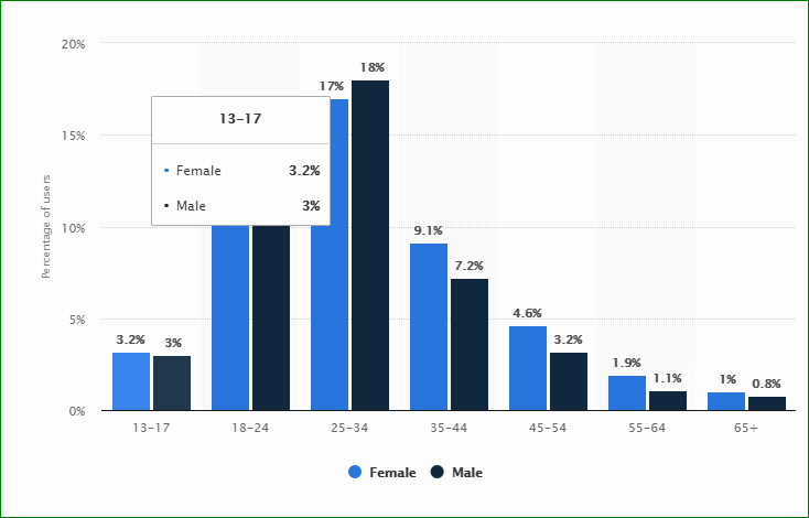 Instagram Users Worldwide