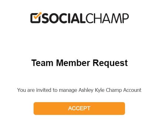 Team member request