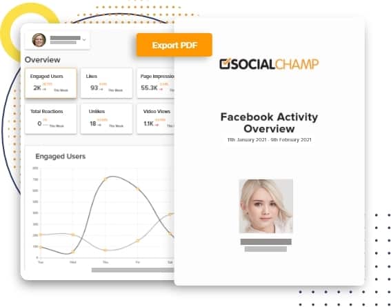 Track Performance using Social Champ Analytics