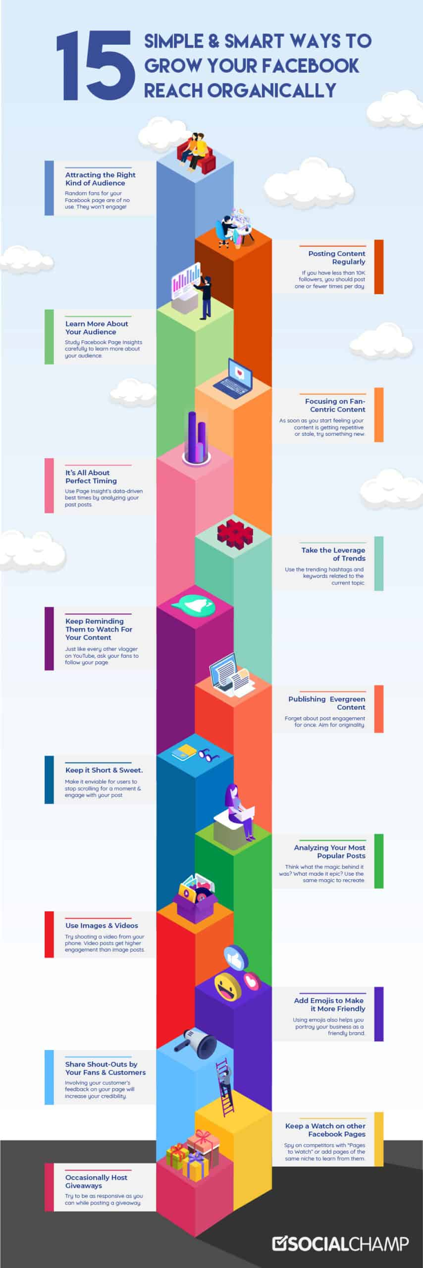 15 simple and smart ways to grow your facebook reach organically