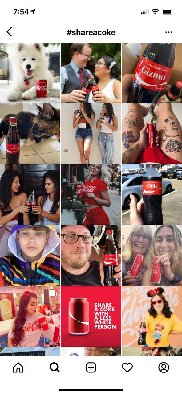 shareacoke social media marketing campaign