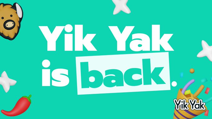 Yik Yak is Back