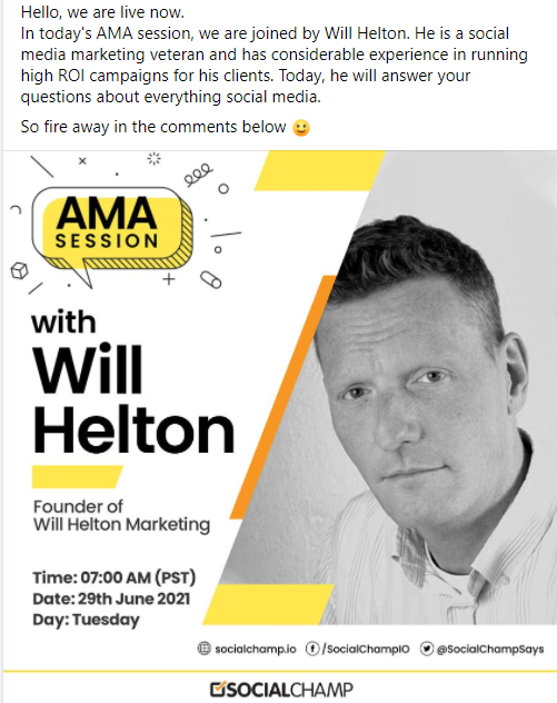 AMA session