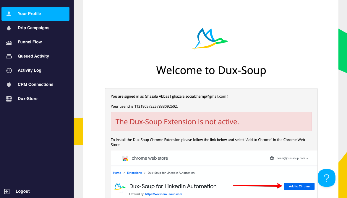 DUX Soup - Lead Automation Tool