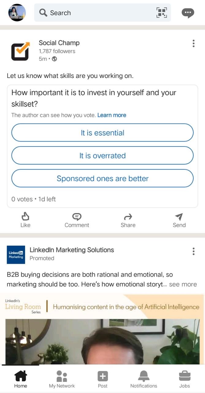 Linkedin posts