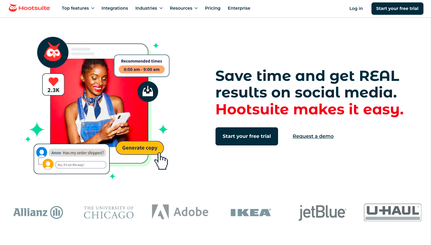 Hootsuite tool