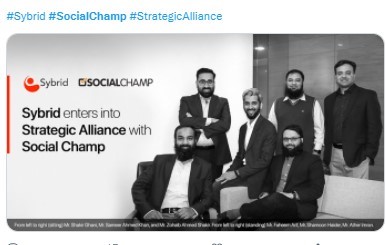 Hashtags Twitter - Sybrid enter into strategic alliance with Social Champ 