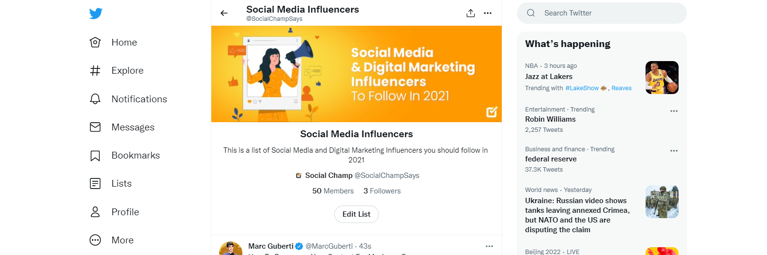 twitter best practices - Social media influencers