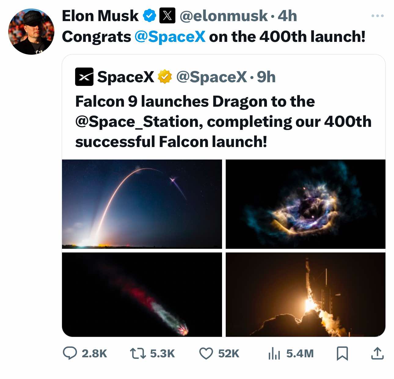 Elon Musk Tweet