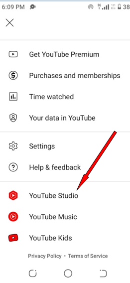 YouTube Analytics on Mobile - Step 3 