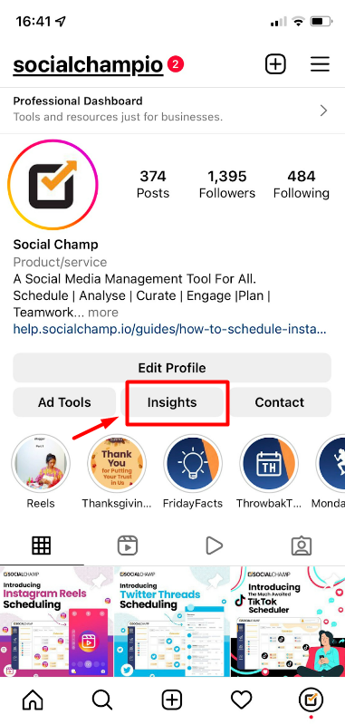 Instagram Insights