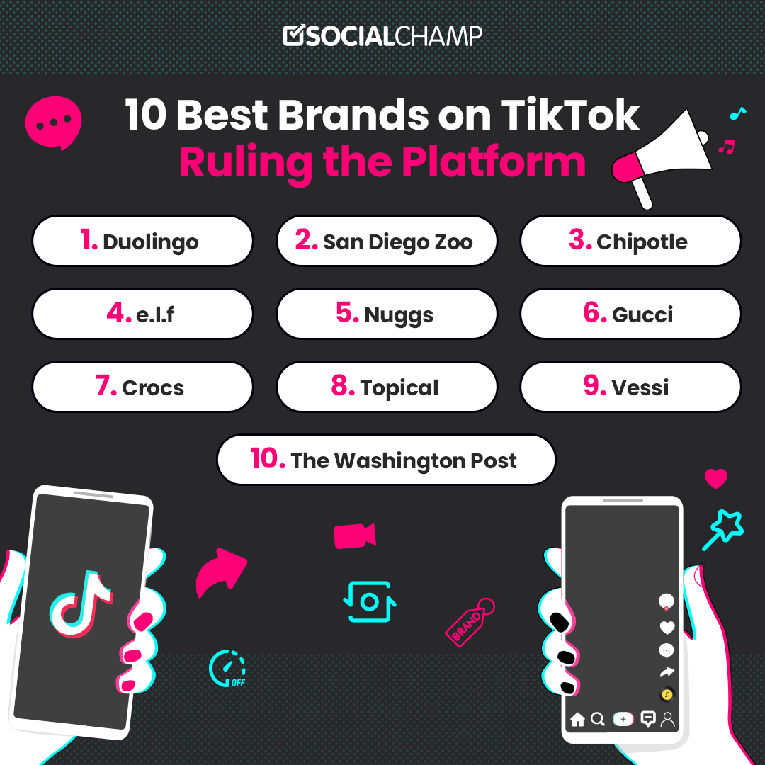 best brands on TikTok