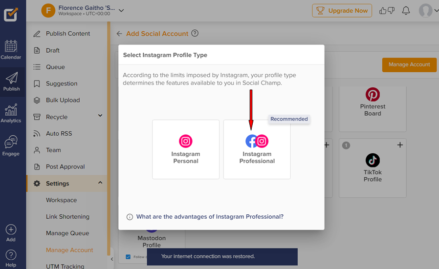 Post Instagram Reels - Step 2(c)