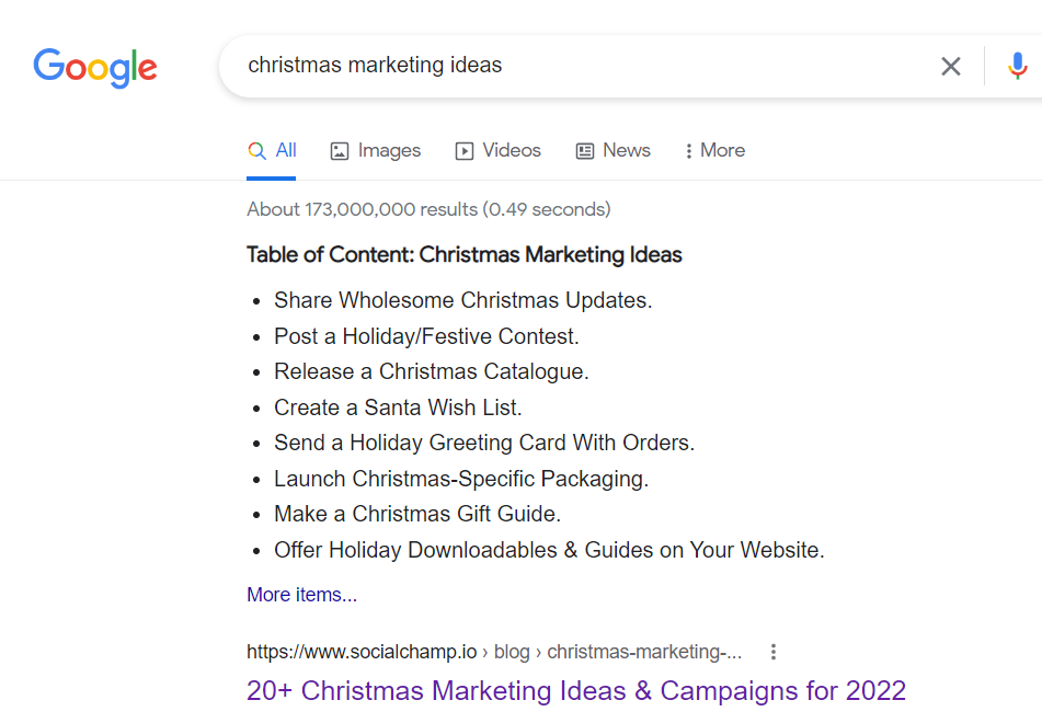 Christmas Marketing Ideas blog featured Image