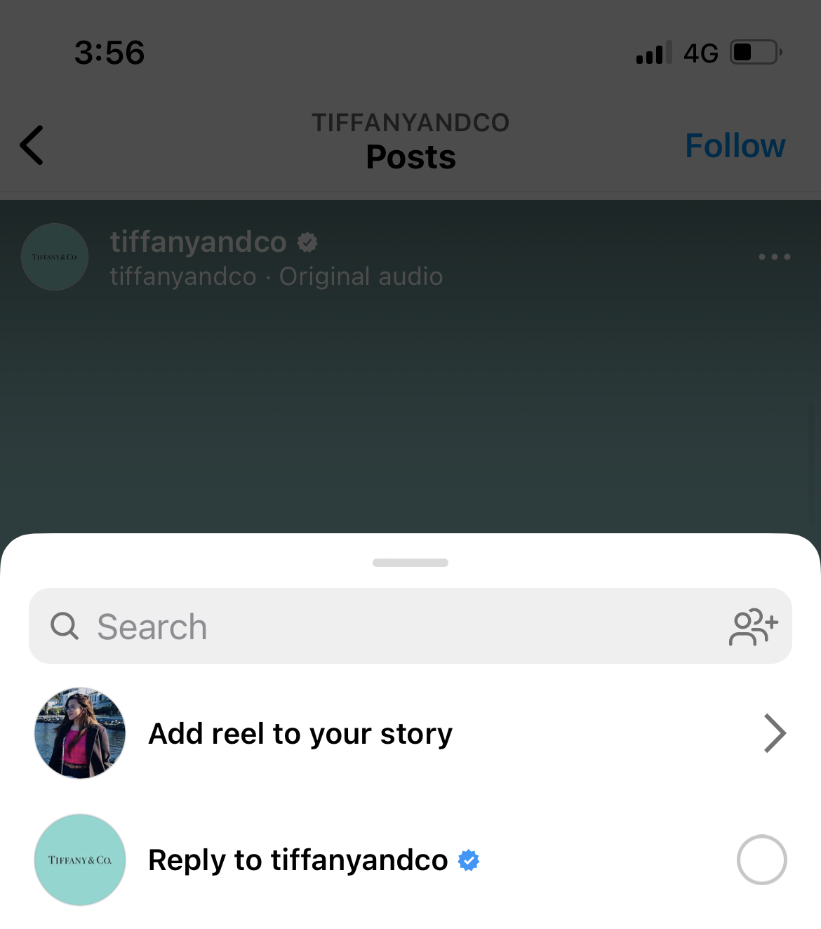 How to repost a reel on Instagram 1