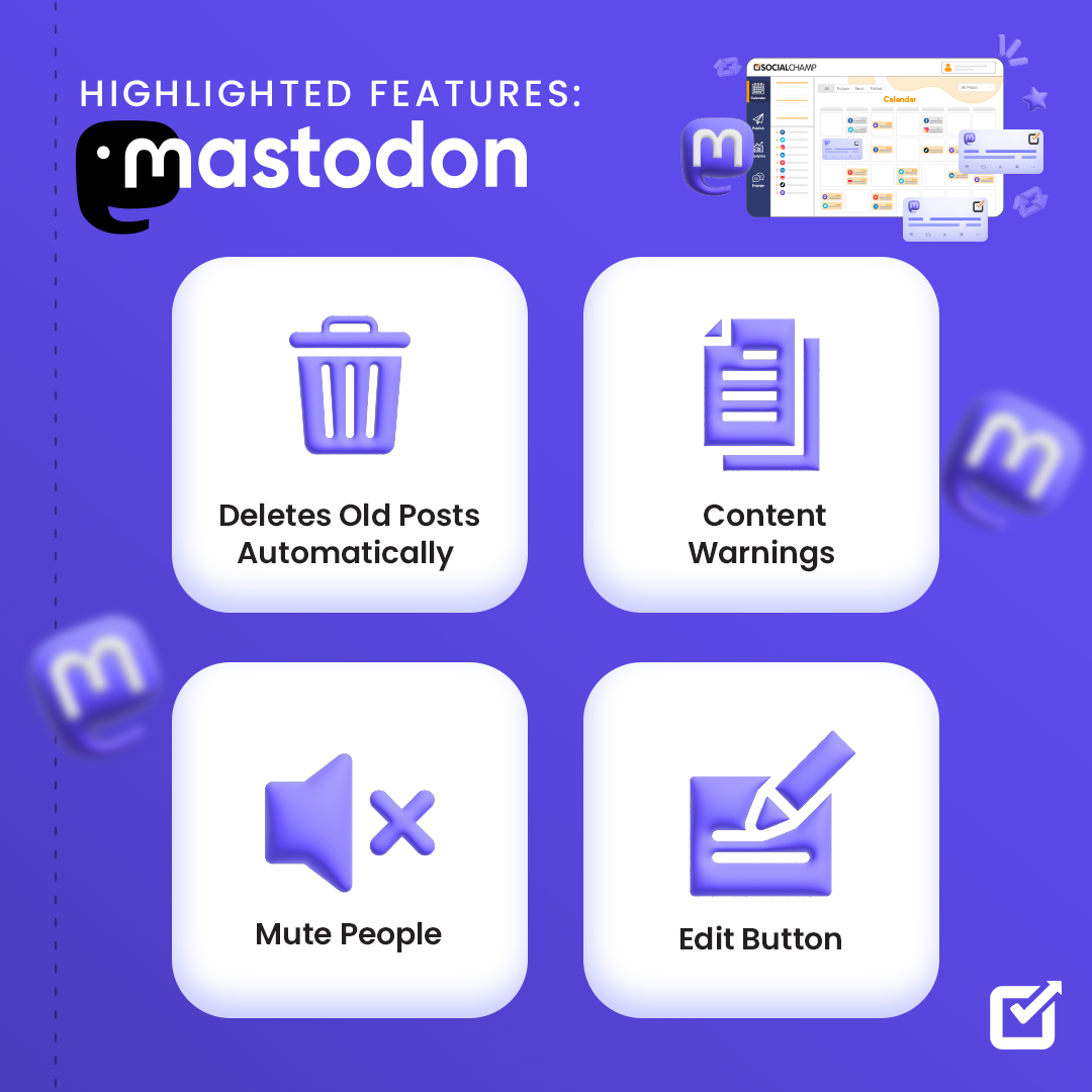 Mastodon’s Highlighted Features