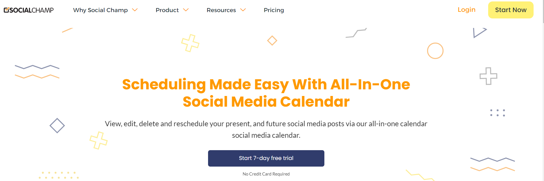 Social Champ Calendar