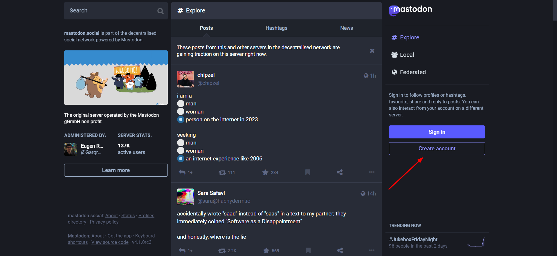 How to Create a Mastodon Account 1