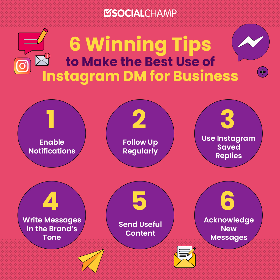 6 Winning Tips to Make the Best Use of Instagram DM for Business