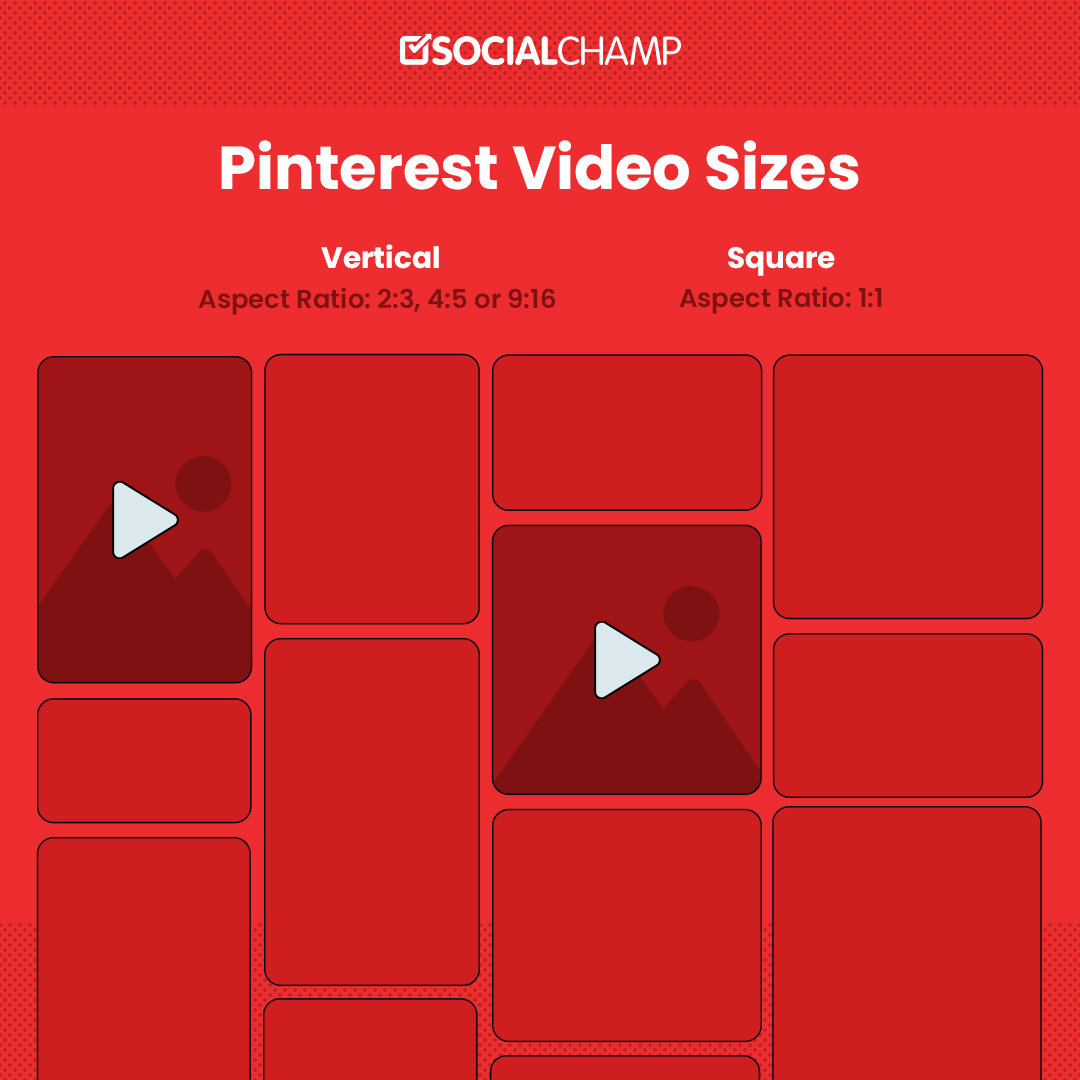 Pinterest Video Sizes