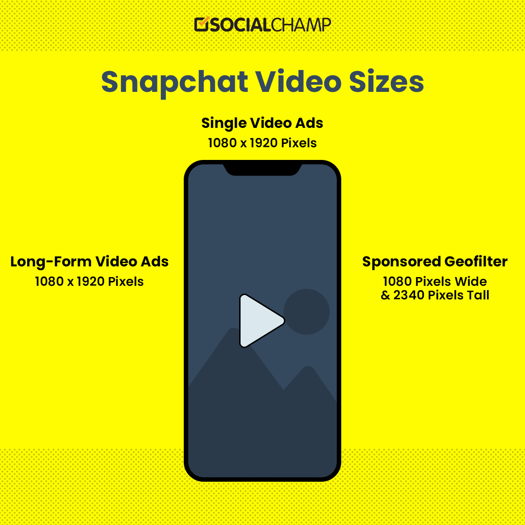 Snapchat Video Sizes