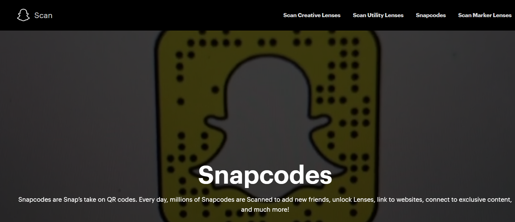 Snapcodes