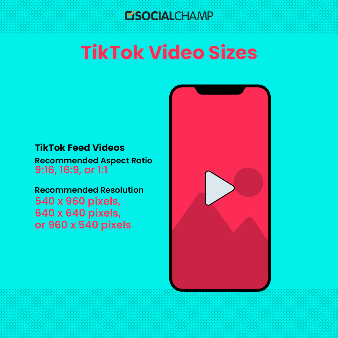 TikTok Video Sizes