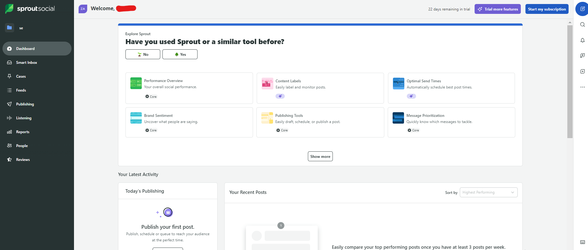 Sproutsocial Dashboard