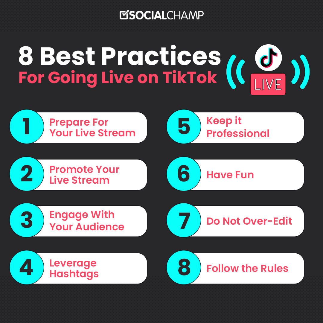 8 Best Practices for Going Live on TikTok