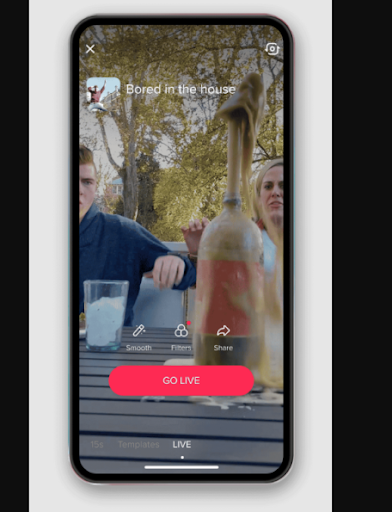 Go live on TikTok