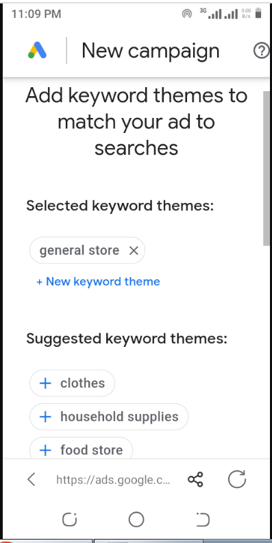 Add Keyword Themes