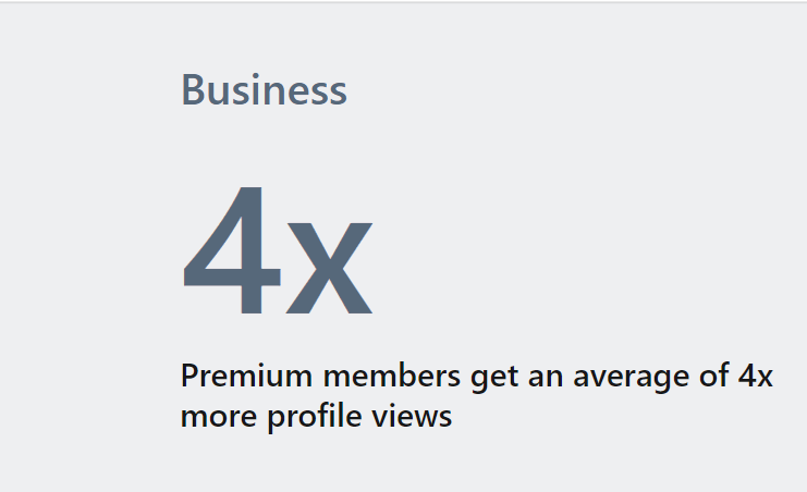 Increased Profile Visibility