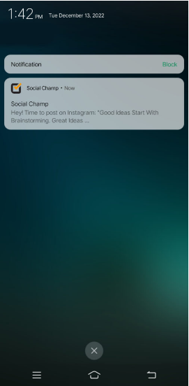 Schedule Instagram Story with Social Champ Step 9