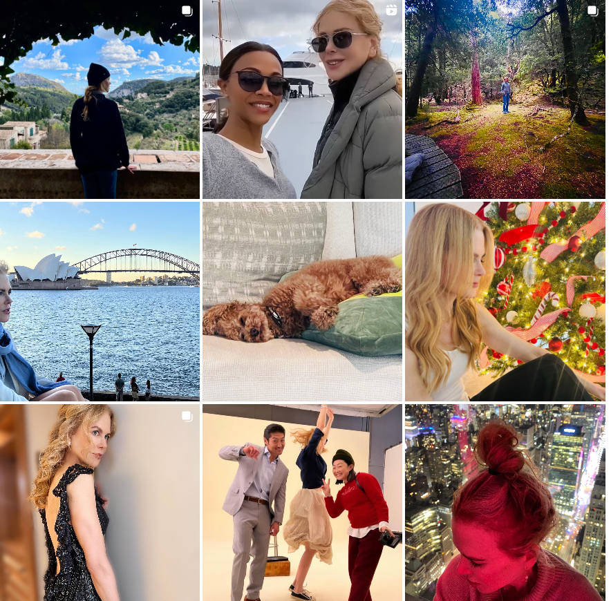 nicole kidman's Instagram profile