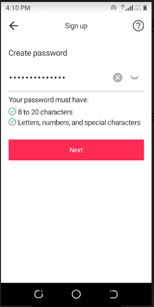 TikTok App - Step 4