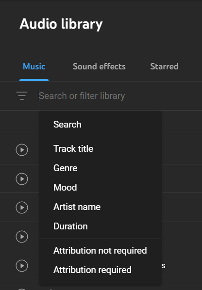 Audio Library 