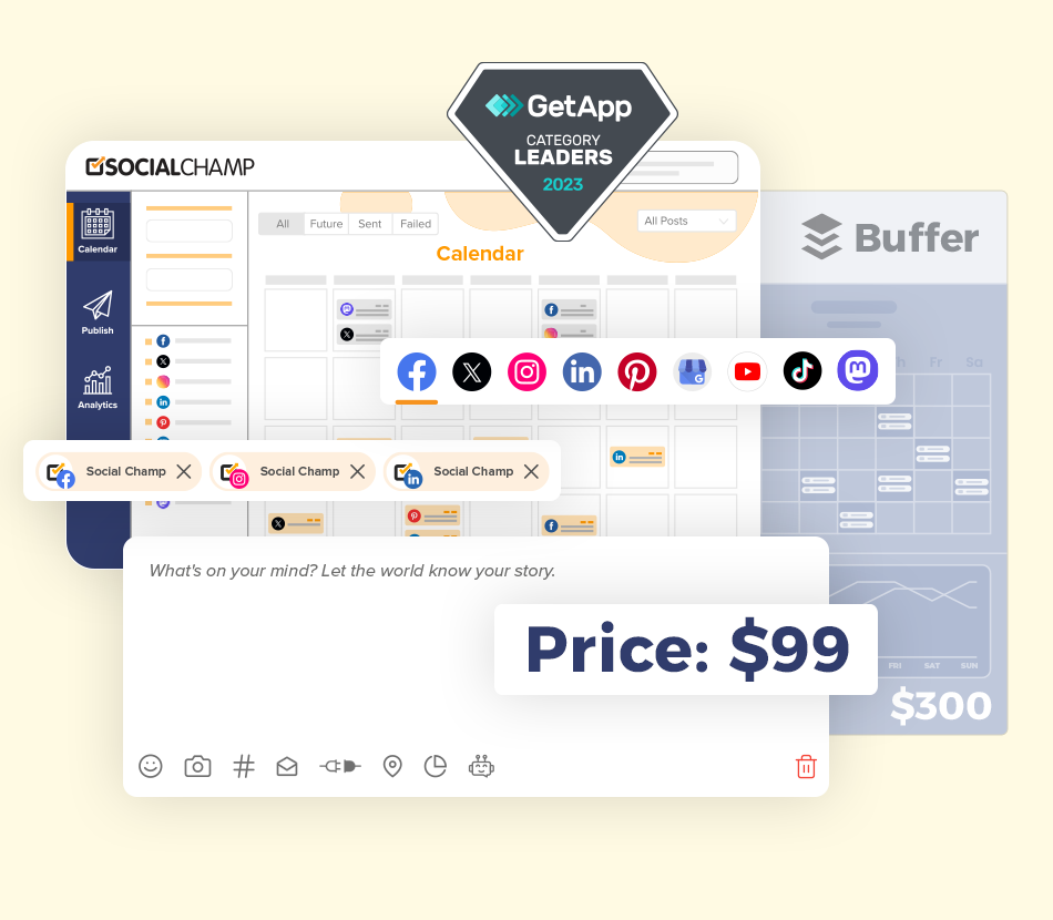 Buffer vs Social Champ