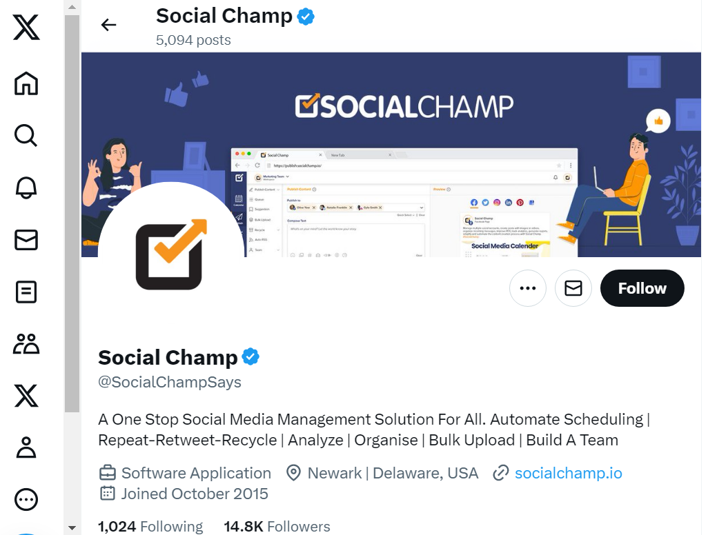 Social Champ on X 