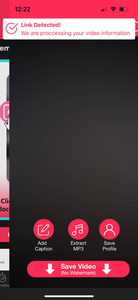 TikTok Watermark Remover App - Step 6