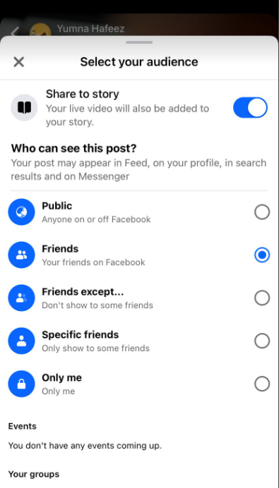 facebook live tools - 2