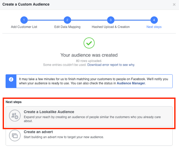 Explanation of lookalike audience