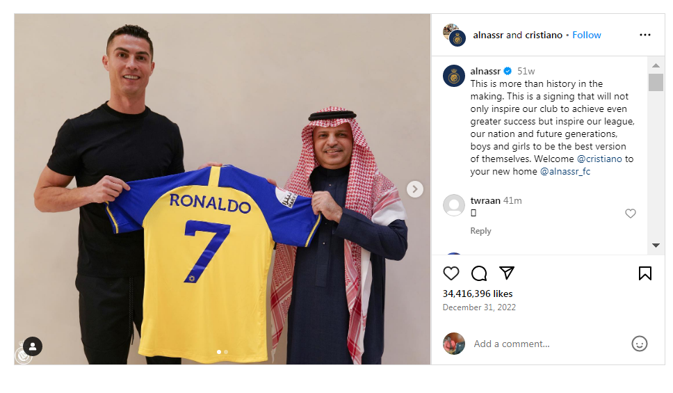  Ronaldo Joins Al-Nassr FC