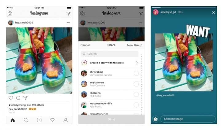 How to Share a Post on Instagram to My Feed?-visual