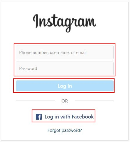 Instagram Login