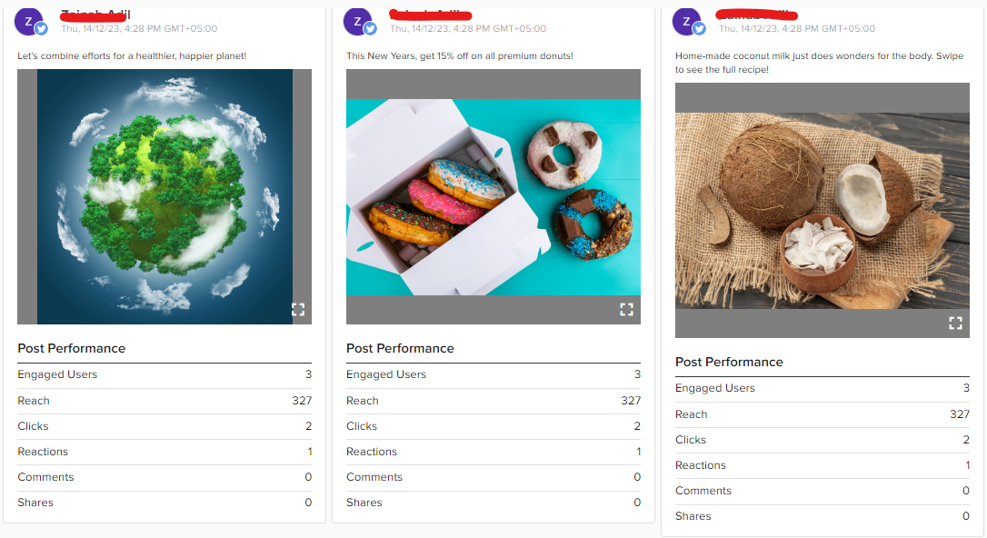 A snapshot of Social Champ's tweet analysis