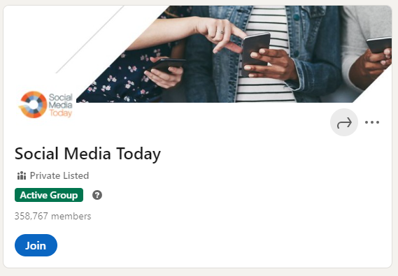 social media groups