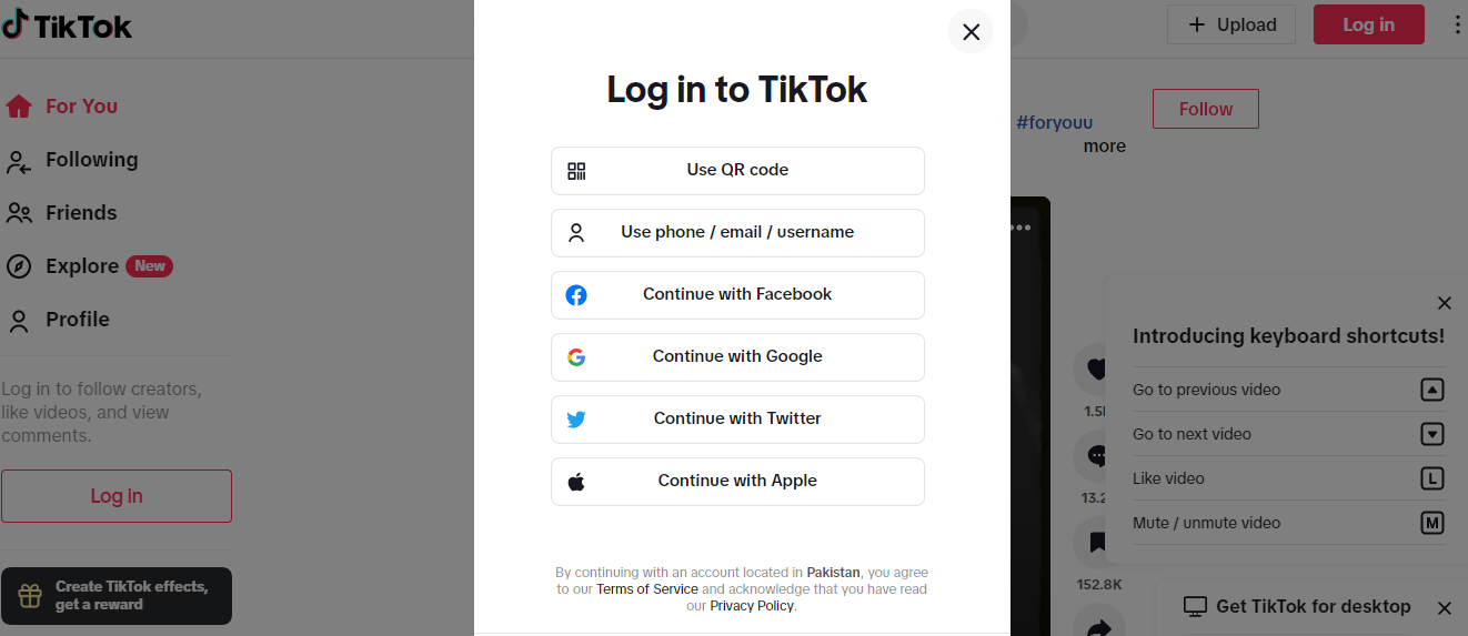 tiktok ads manager login